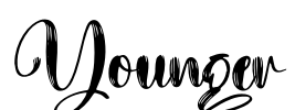 Younger Font Image