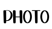 Photo Font Image