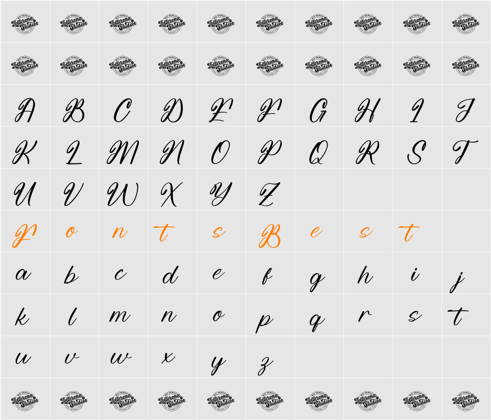 Bounty Motion DEMO VERSION Character Map