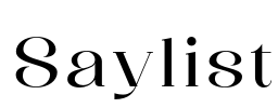 Saylist Font Image