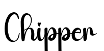 Chipper Font Image