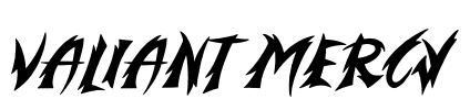 Valiant Mercy Font Image