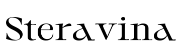 Steravina Font Image