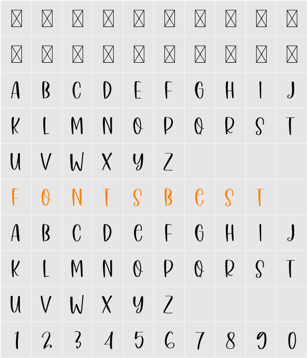 Return Character Map