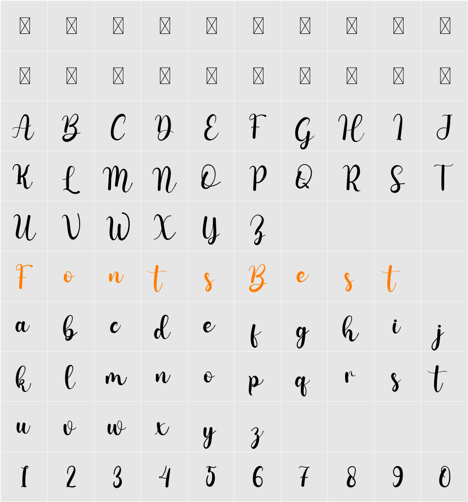 Minimum Character Map