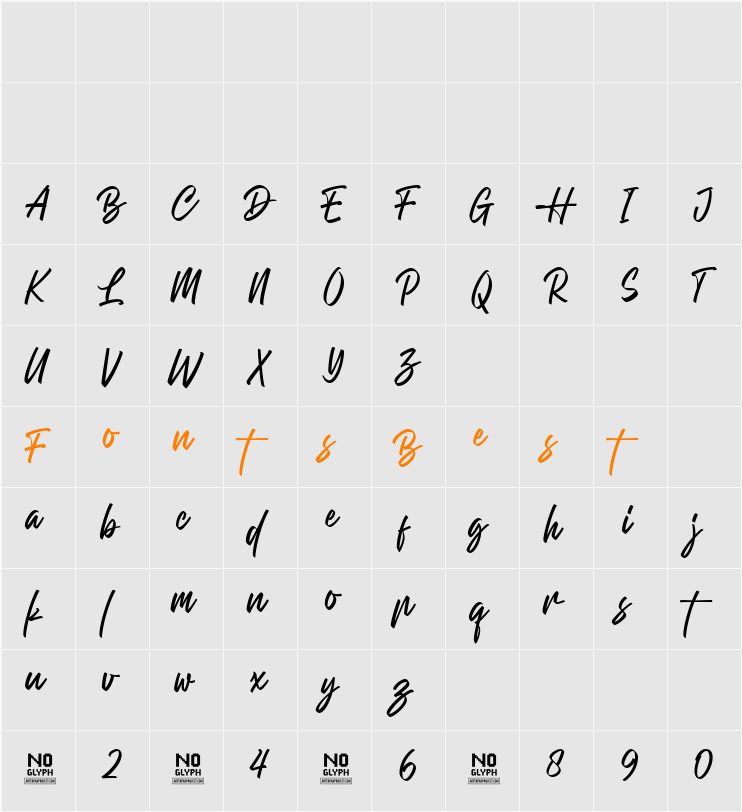 Blackson Character Map