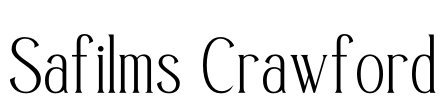 Safilms Crawford Font Image