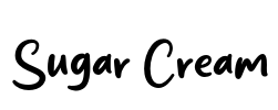 Sugar Cream Font Image