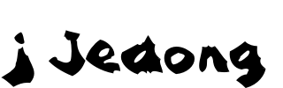 j Jedong Font Image