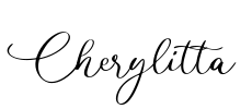 Cherylitta Font Image