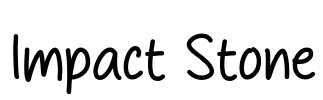 Impact Stone Font Image