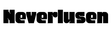 Neverlusen Font Image