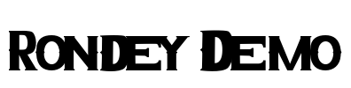 Rondey Demo