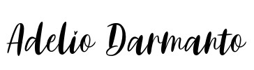 Adelio Darmanto Font Image
