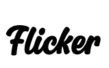 Flicker Font Image