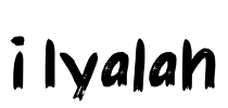 i Iyalah Font Image
