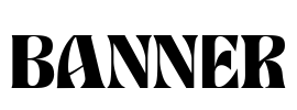 BANNER Font Image