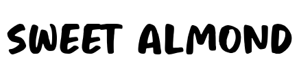 Sweet Almond Font Image