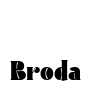 Broda Font Image