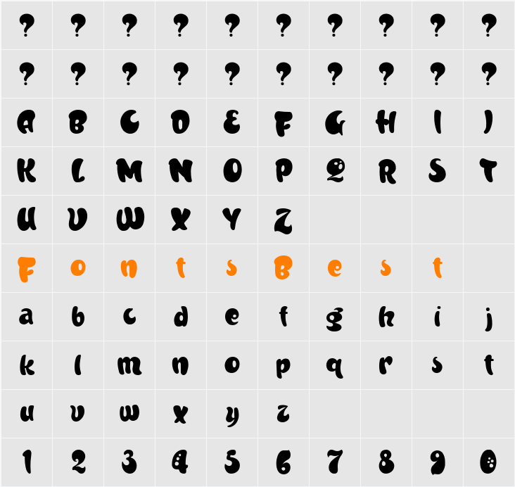 Airitiris Scooper Character Map