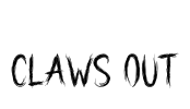 Claws Out Font Image