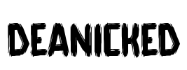 Deanicked Font Image