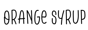 Orange Syrup