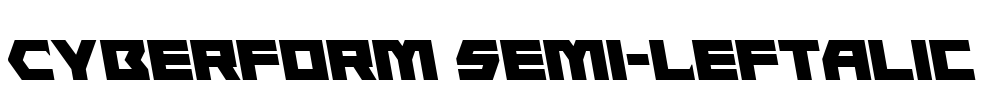 Cyberform Semi-Leftalic