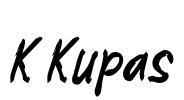 K Kupas Font Image