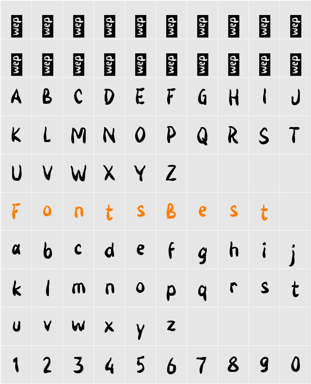 g Grow Character Map