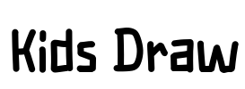 Kids Draw Font Image