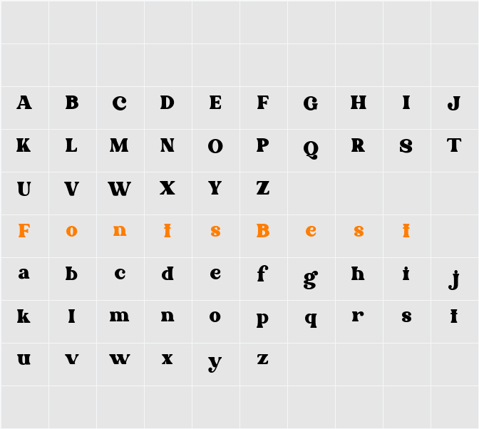 Morphins Demo Character Map