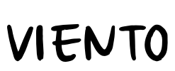 VIENTO Font Image