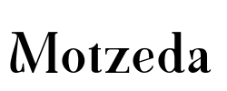 Motzeda Font Image