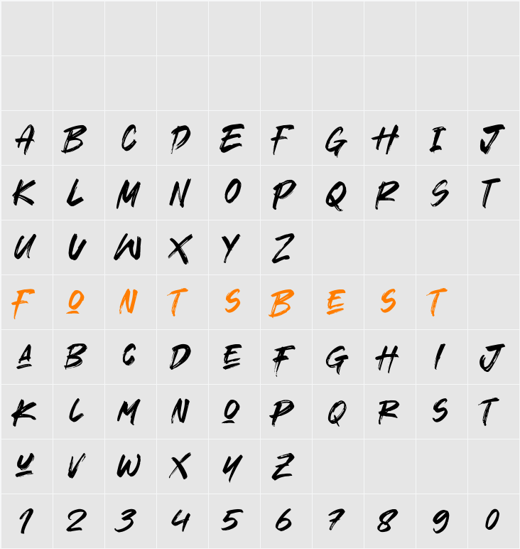 Strong Young Character Map