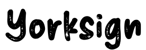 Yorksign Font Image