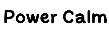 Power Calm Font Image