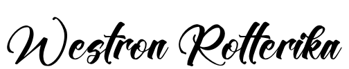 Westron Rotterika Font Image