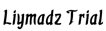 Liymadz Trial Font Image