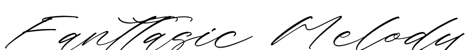 Fanttasic Melody Font Image