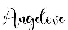 Angelove Font Image