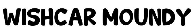 Wishcar Moundy Font Image