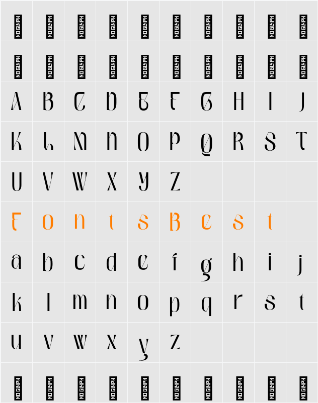 Aqem - Demo Version Character Map