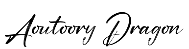 Aoutoory Dragon Font Image