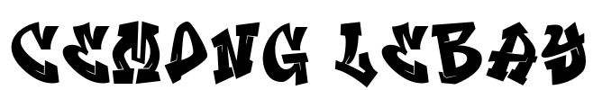 Cemong Lebay Font Image