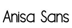 Anisa Sans Font Image