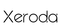 Xeroda Font Image