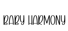 Baby HARMONY Font Image