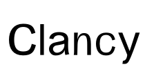 Clancy Font Image
