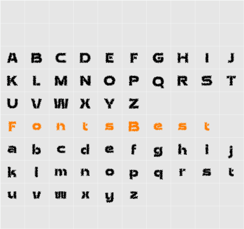 Aldercy Unfocus Demo Character Map
